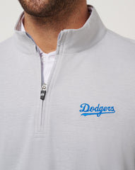 Los Angeles Dodgers Time To Tailgate Quarter Zip - Travis Mathew