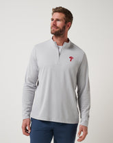 Philadelphia Phillies Time To Tailgate Quarter Zip - Travis Mathew