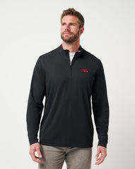 Arkansas Time To Tailgate Quarter Zip - Travis Mathew