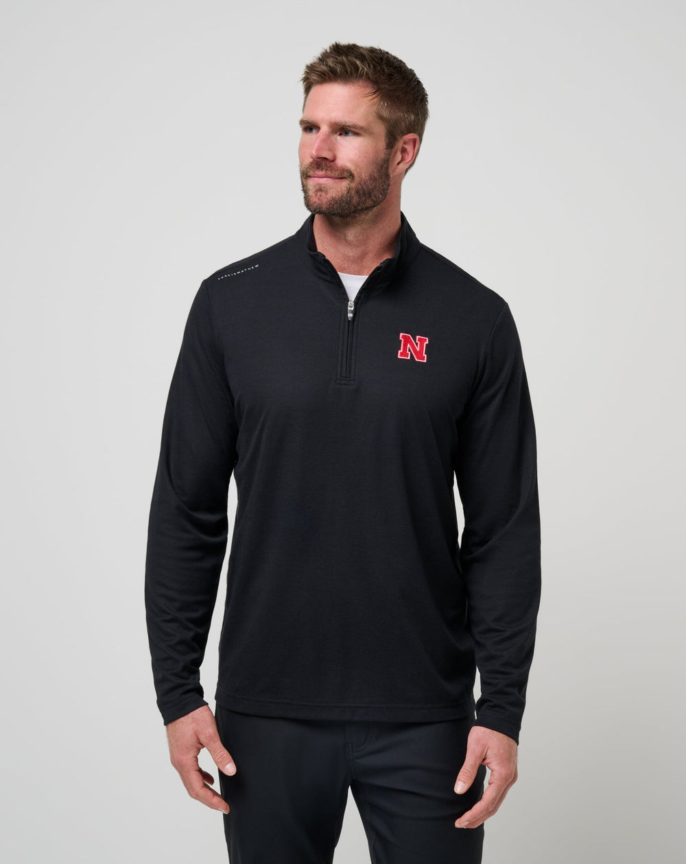 Nebraska Time To Tailgate Quarter Zip - Travis Mathew
