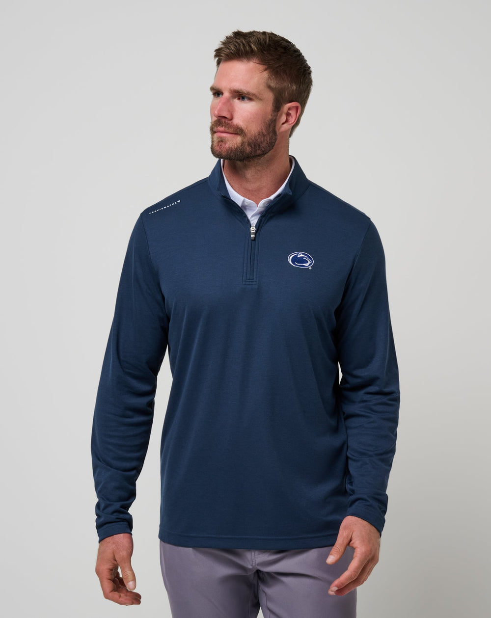 PSU Time To Tailgate Quarter Zip - Travis Mathew