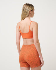 Ablaze Ribbed Bra Top - Travis Mathew