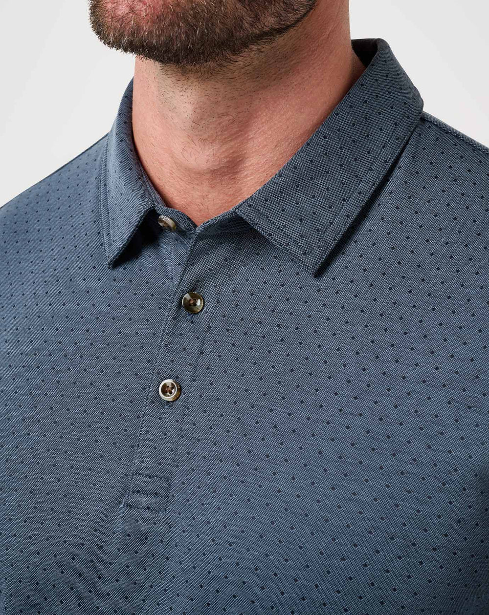 Handsome Town Long Sleeve Polo - Travis Mathew