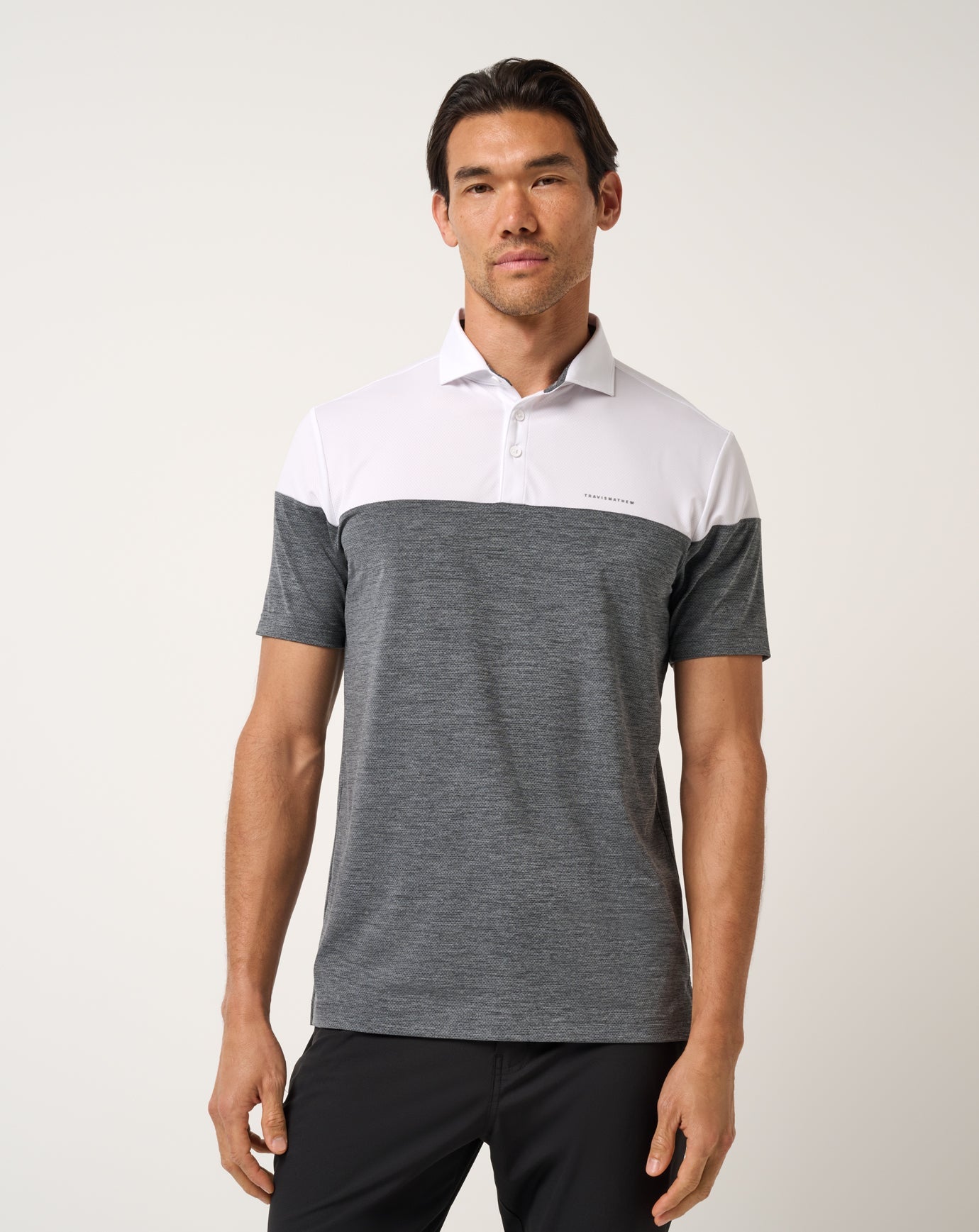 Heater Pro Color Block Polo - Travis Mathew