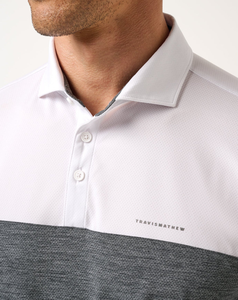 Heater Pro Color Block Polo - Travis Mathew
