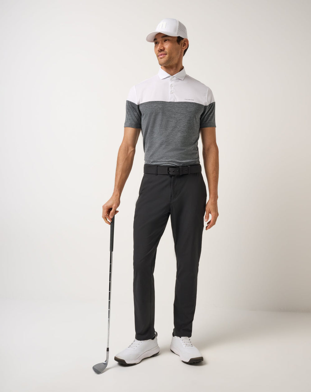 Heater Pro Color Block Polo - Travis Mathew