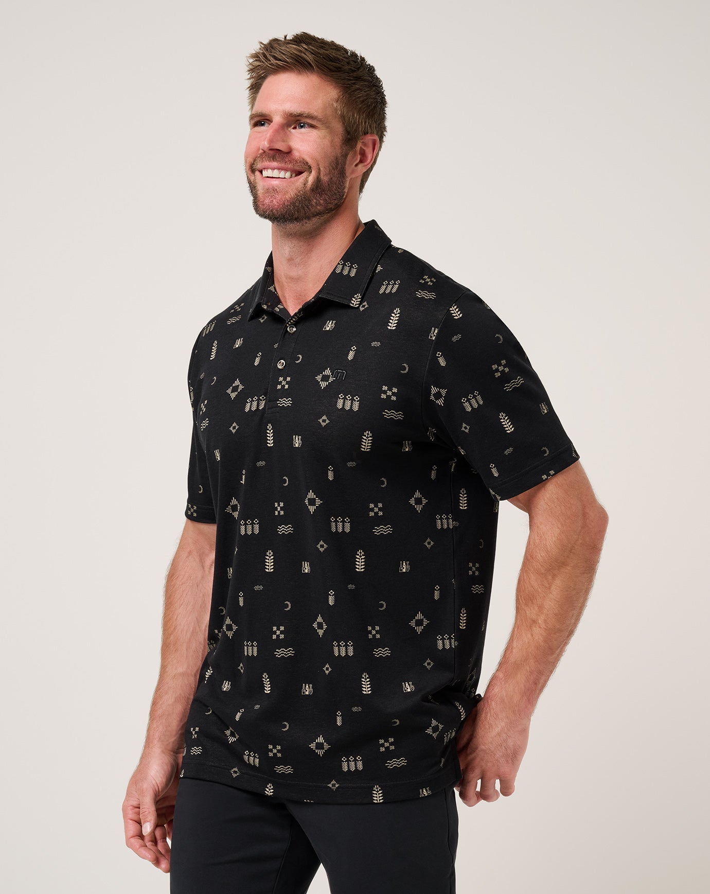 Weather Patterns Polo - Travis Mathew