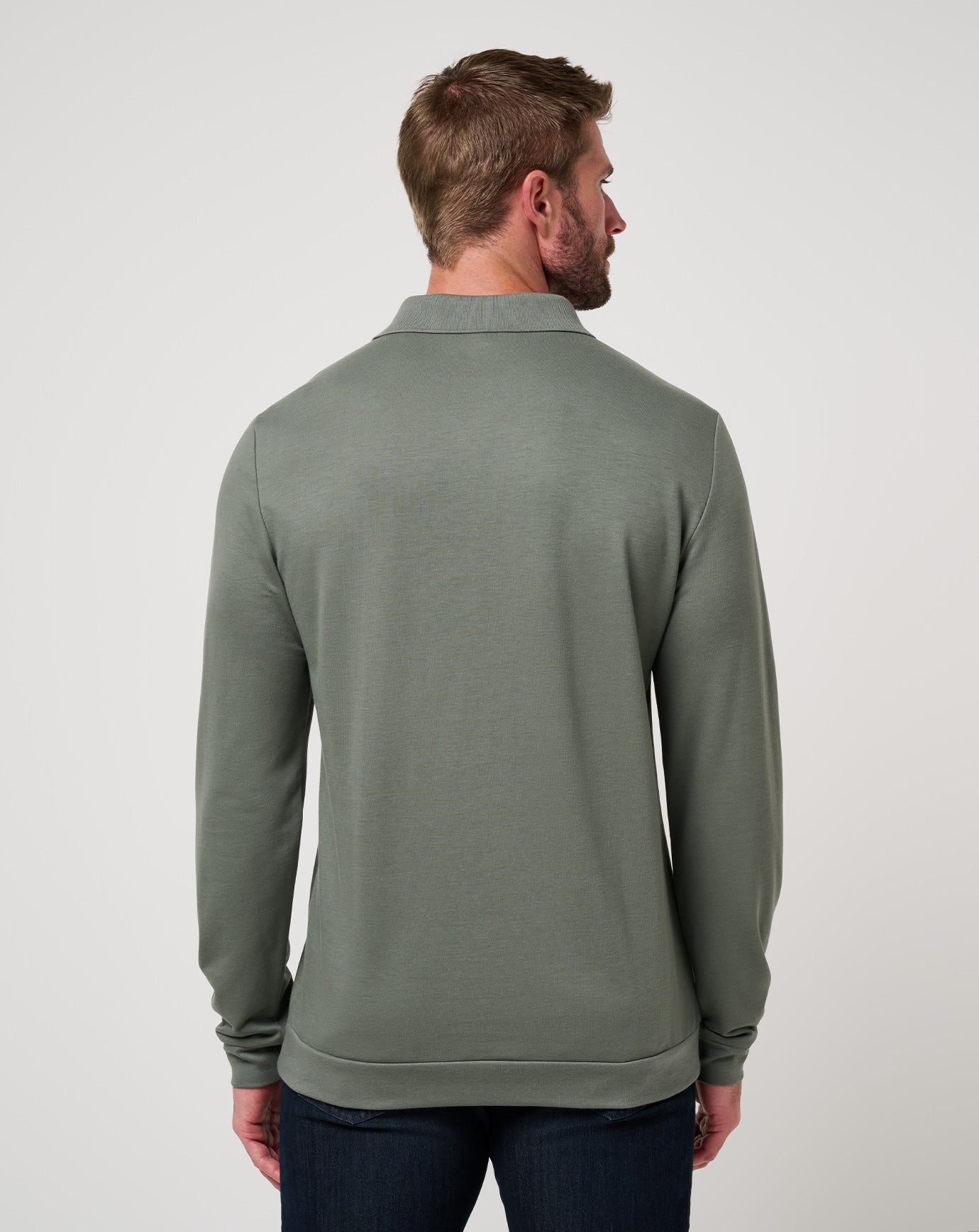 December First Long Sleeve Polo - Travis Mathew