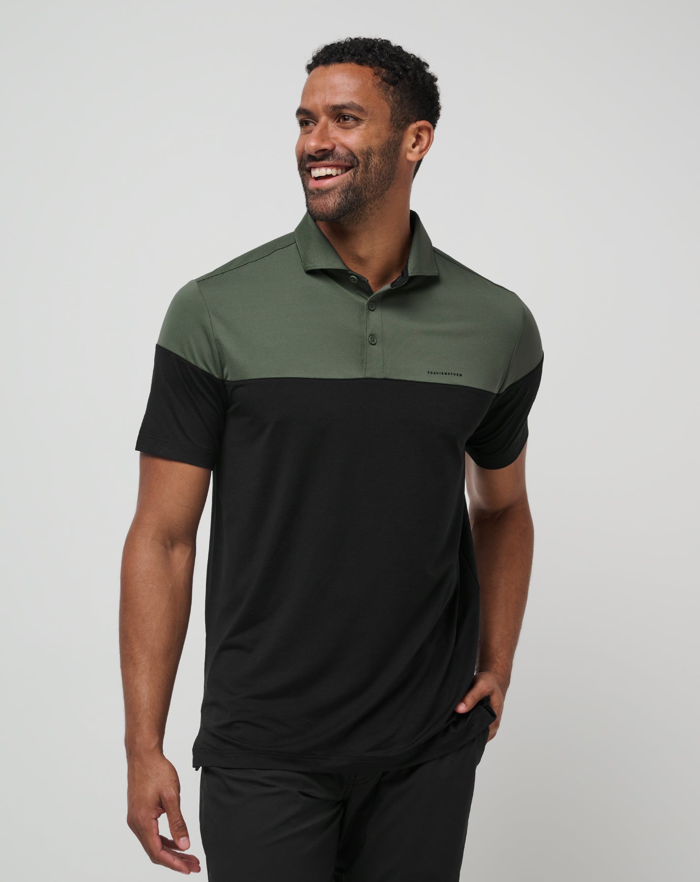 Heater Pro Color Block Polo - Travis Mathew