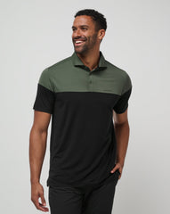 Heater Pro Color Block Polo - Travis Mathew