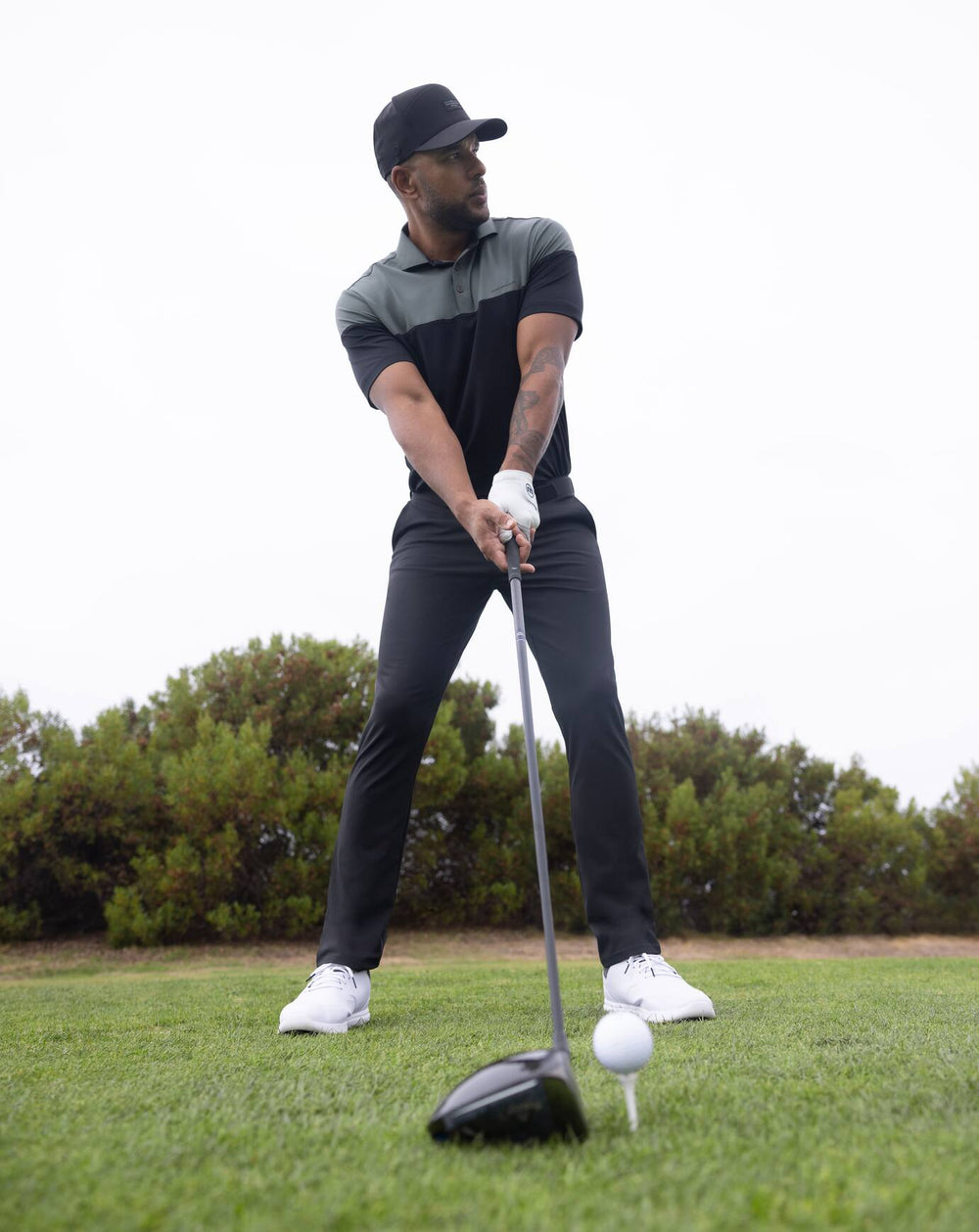 Heater Pro Color Block Polo - Travis Mathew