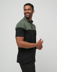 Heater Pro Color Block Polo - Travis Mathew