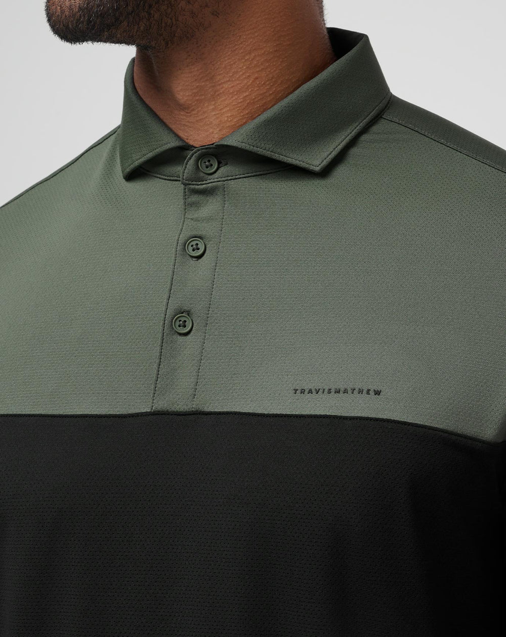 Heater Pro Color Block Polo - Travis Mathew