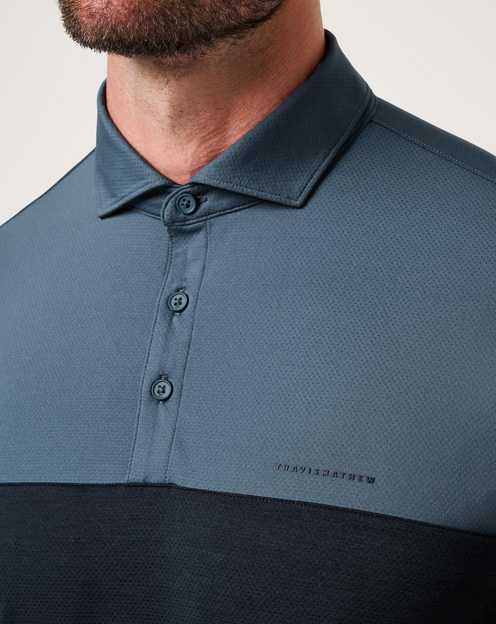 Heater Pro Color Block Polo - Travis Mathew