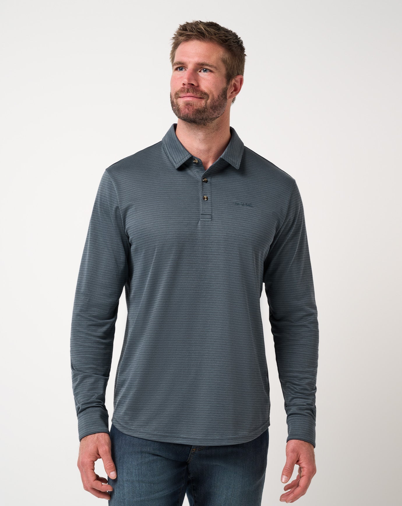 The Zinna 2.0 Long Sleeve Polo - Travis Mathew