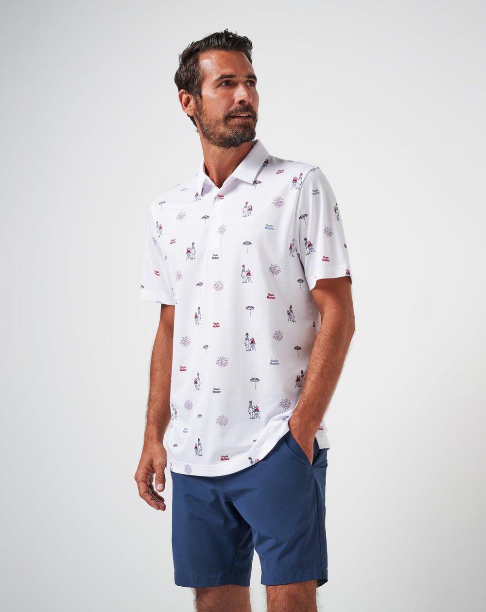 Neighborhood Party Polo - Travis Mathew