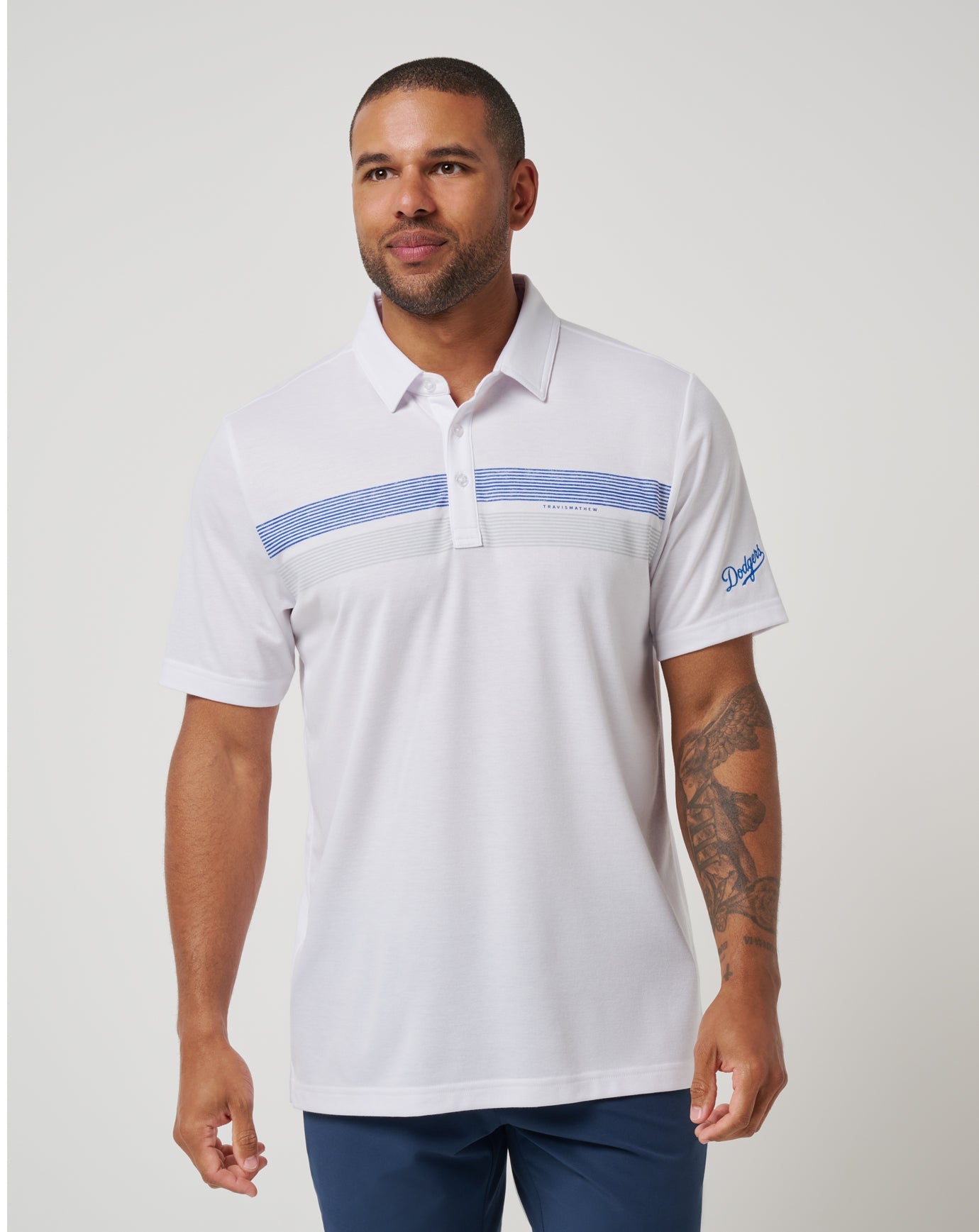Los Angeles Dodgers Top Recruit Polo - Travis Mathew