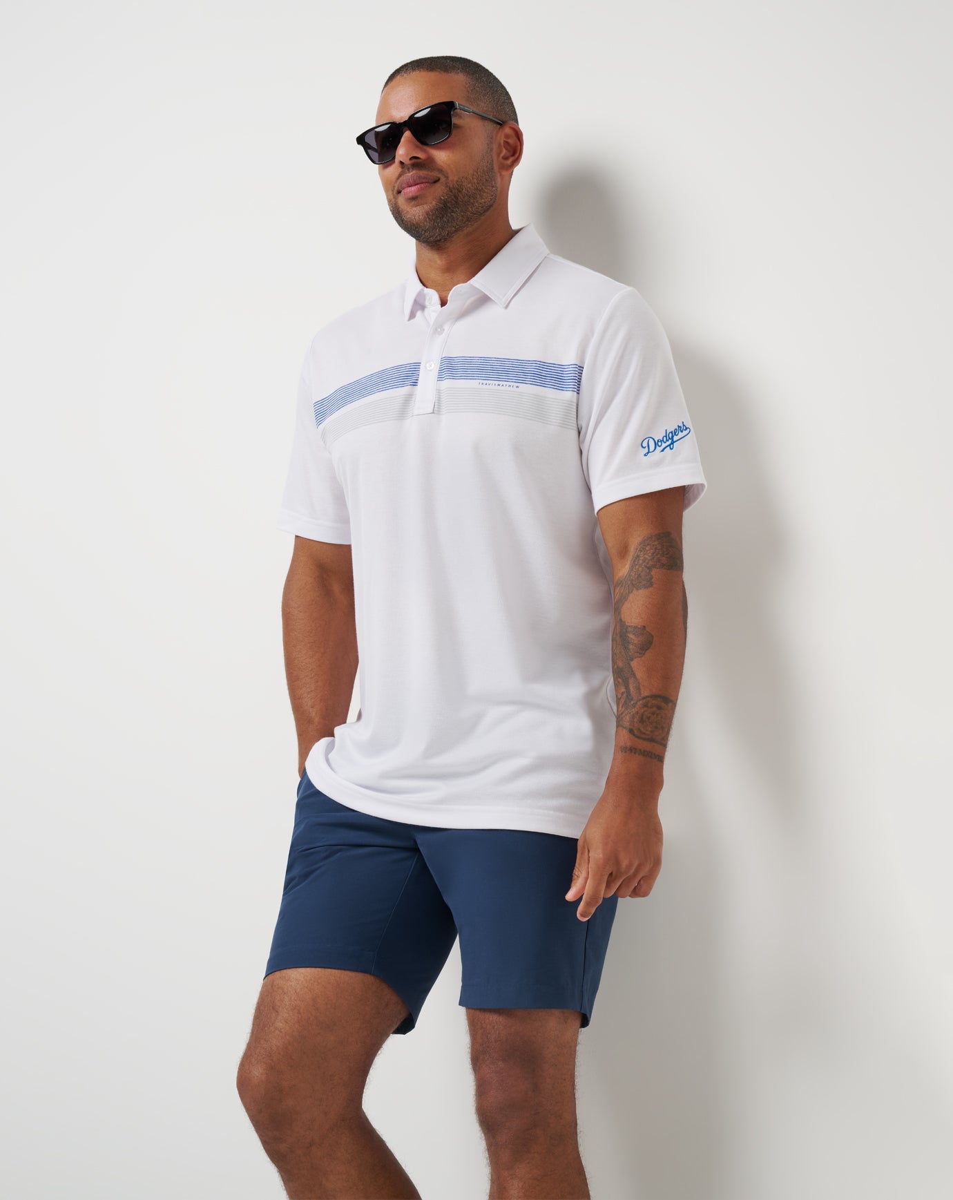Los Angeles Dodgers Top Recruit Polo - Travis Mathew