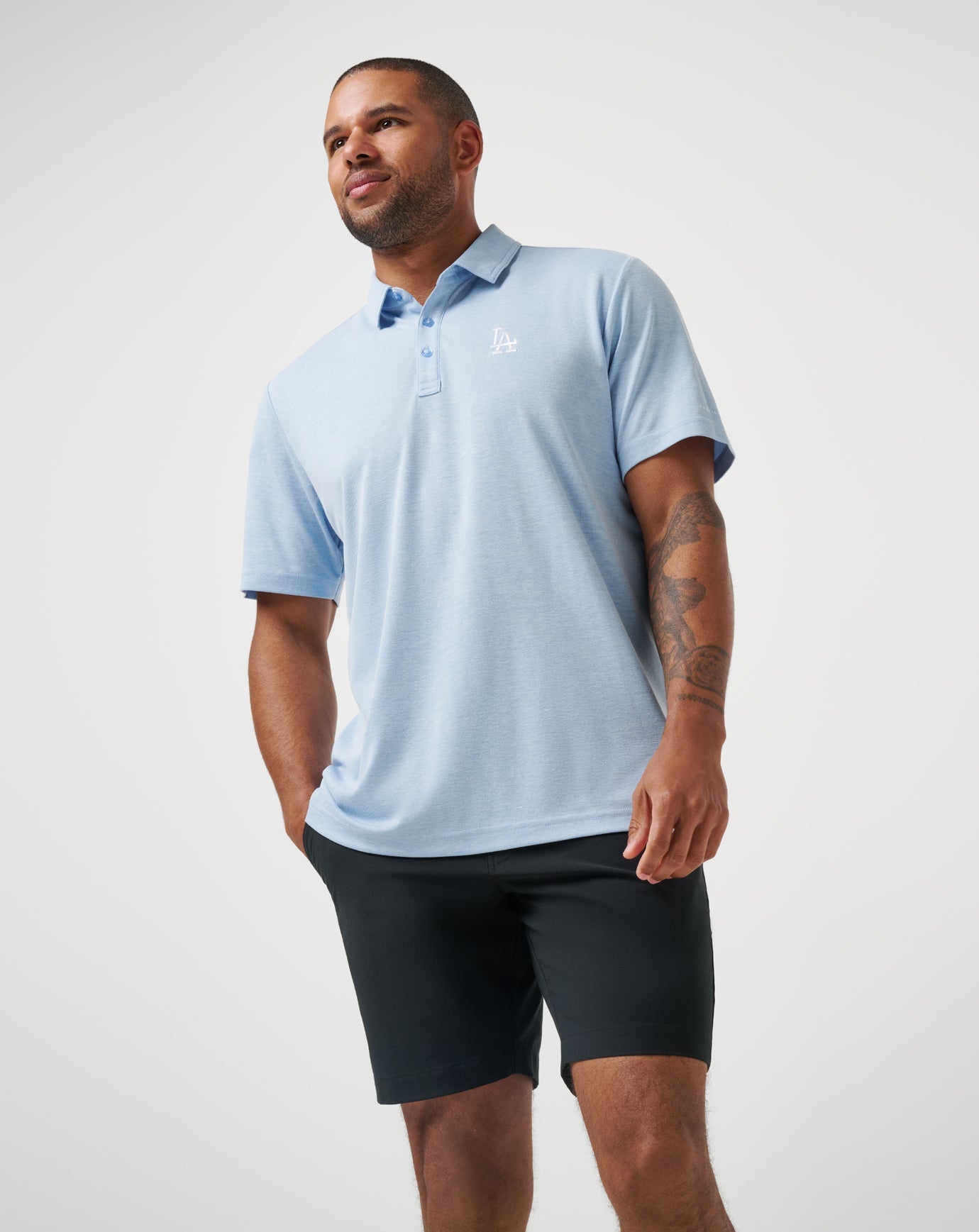 Los Angeles Dodgers Playoff Pitch Polo - Travis Mathew