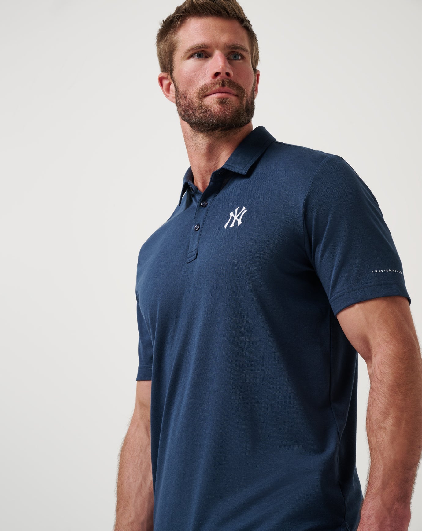 New York Yankees Playoff Pitch Polo - Travis Mathew