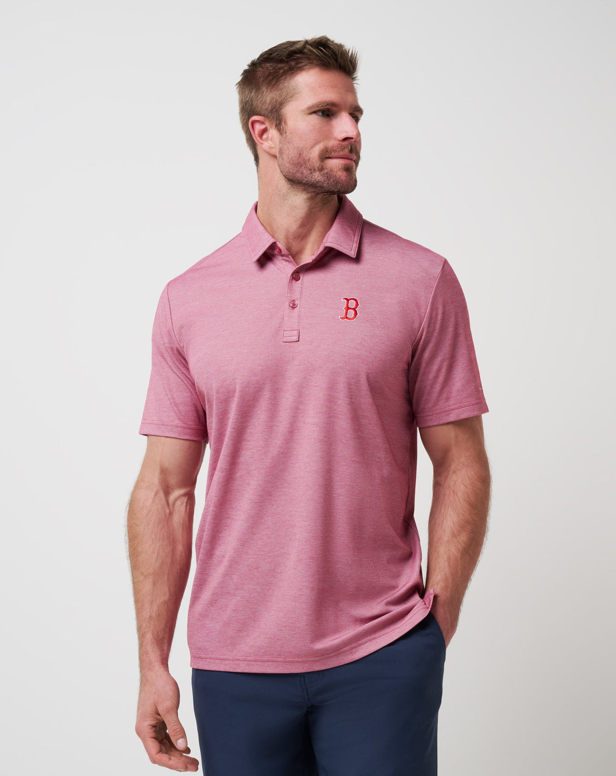 Boston Red Sox Playoff Pitch Polo - Travis Mathew