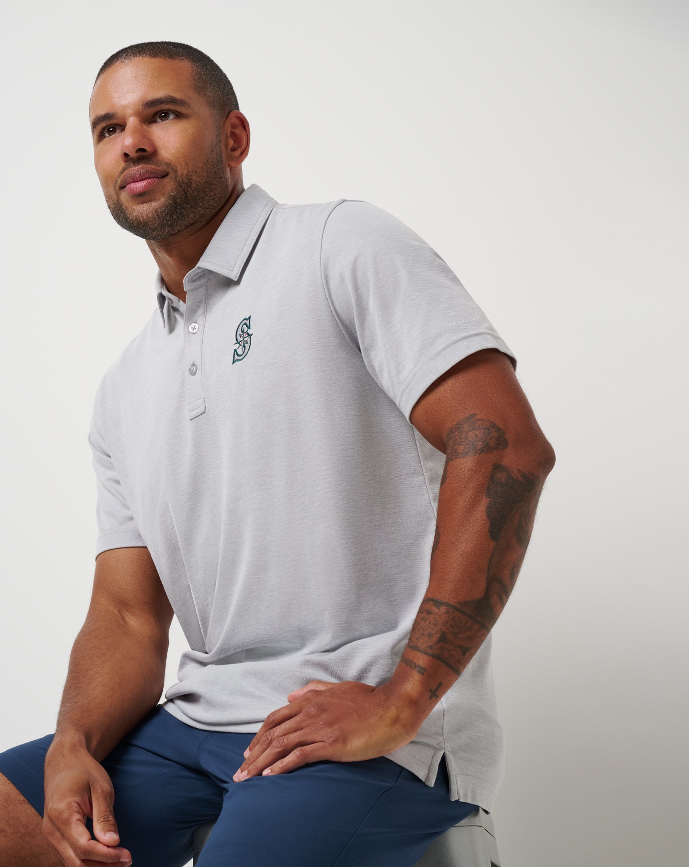 Seattle Mariners Playoff Pitch Polo - Travis Mathew