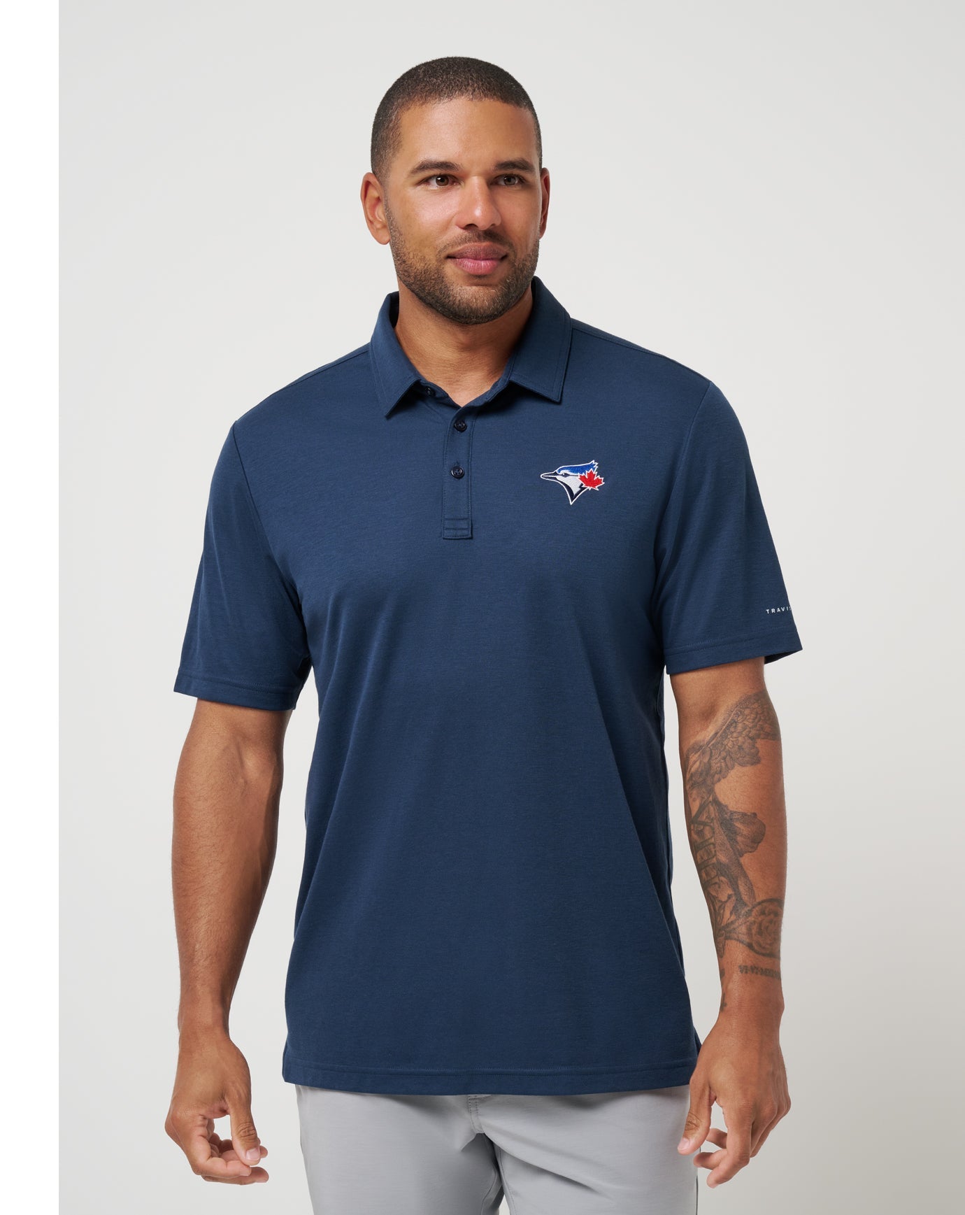 Toronto Blue Jays Playoff Pitch Polo - Travis Mathew
