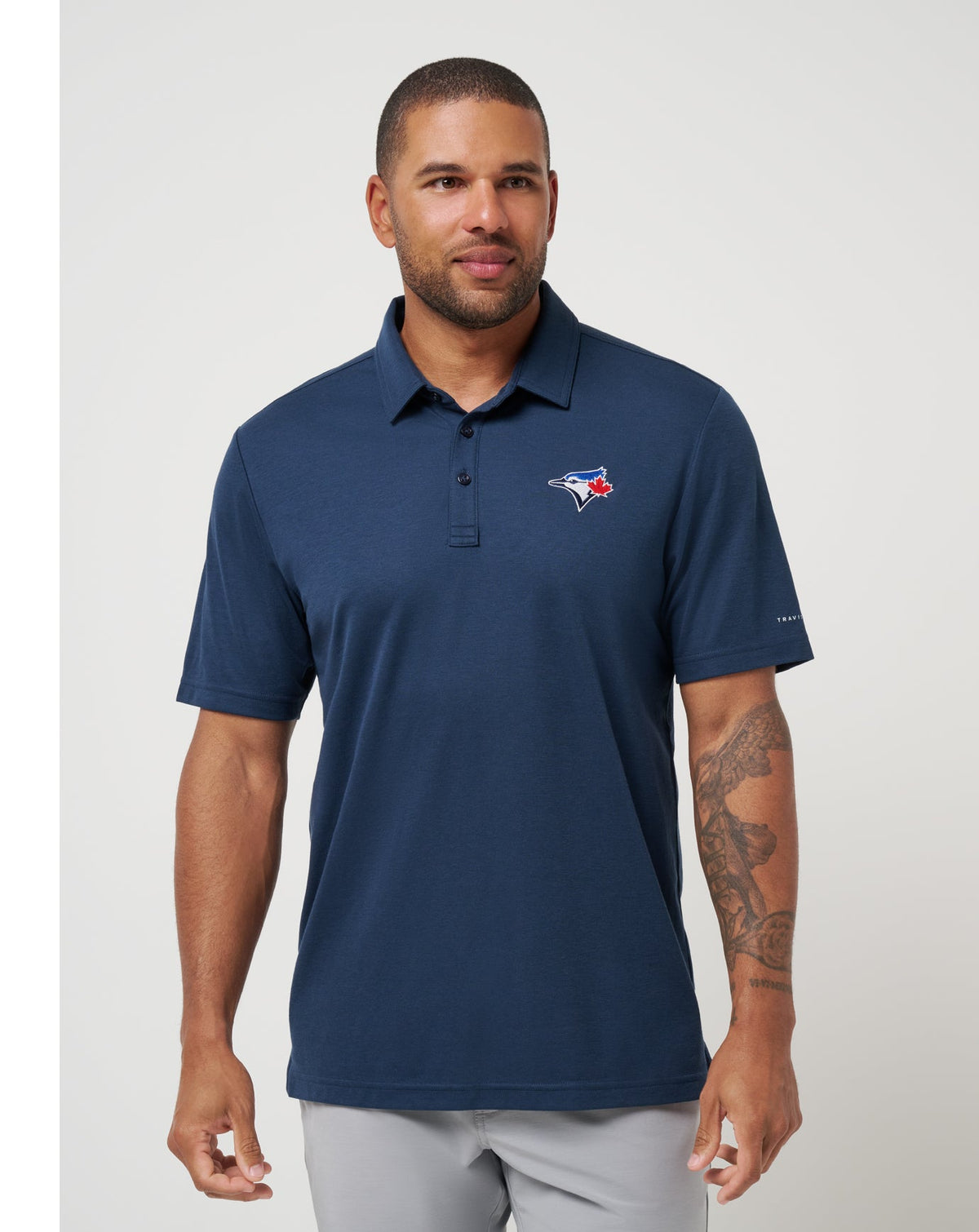 Toronto Blue Jays Playoff Pitch Polo - Travis Mathew