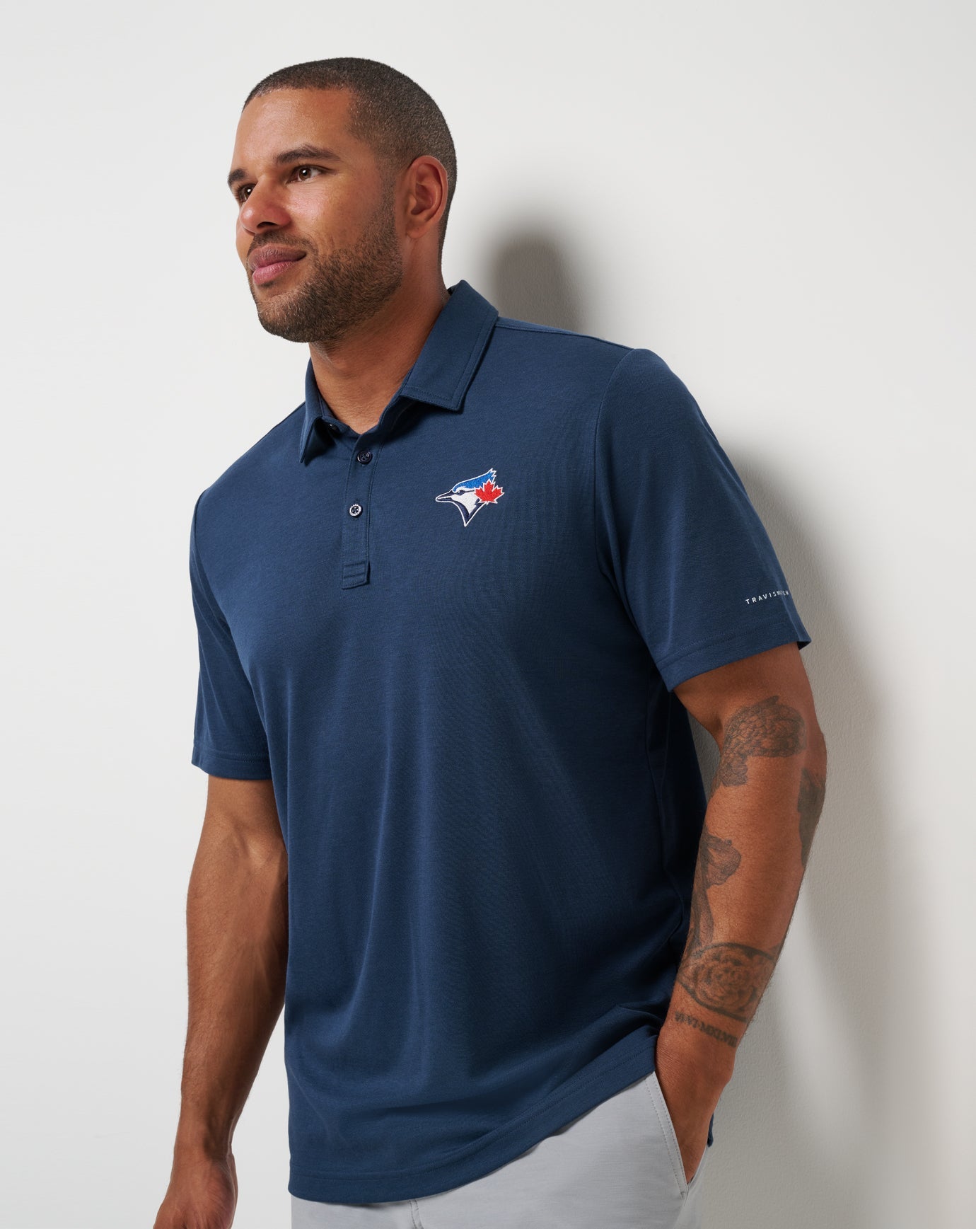 Toronto Blue Jays Playoff Pitch Polo - Travis Mathew
