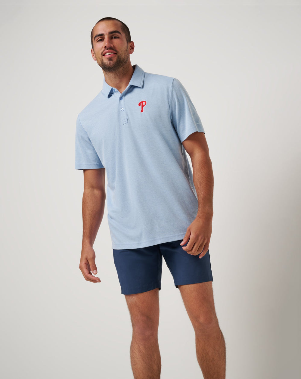 Philadelphia Phillies Playoff Pitch Polo - Travis Mathew