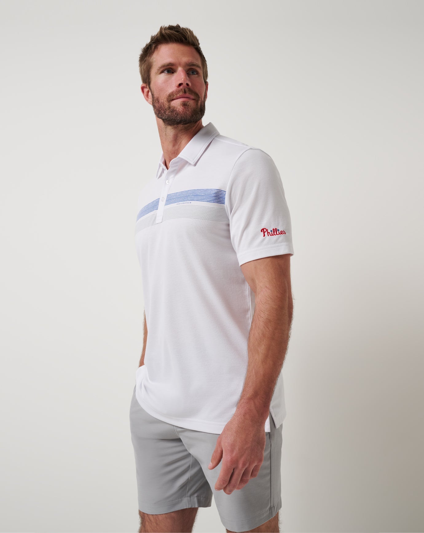 Philadelphia Phillies Top Recruit Polo - Travis Mathew