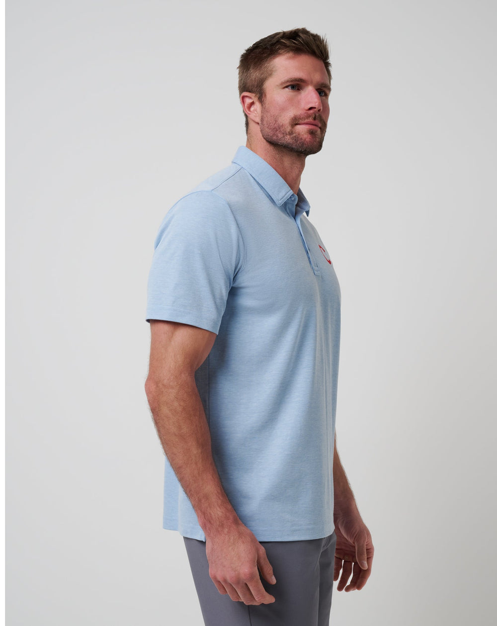 Chicago Cubs Playoff Pitch Polo - Travis Mathew