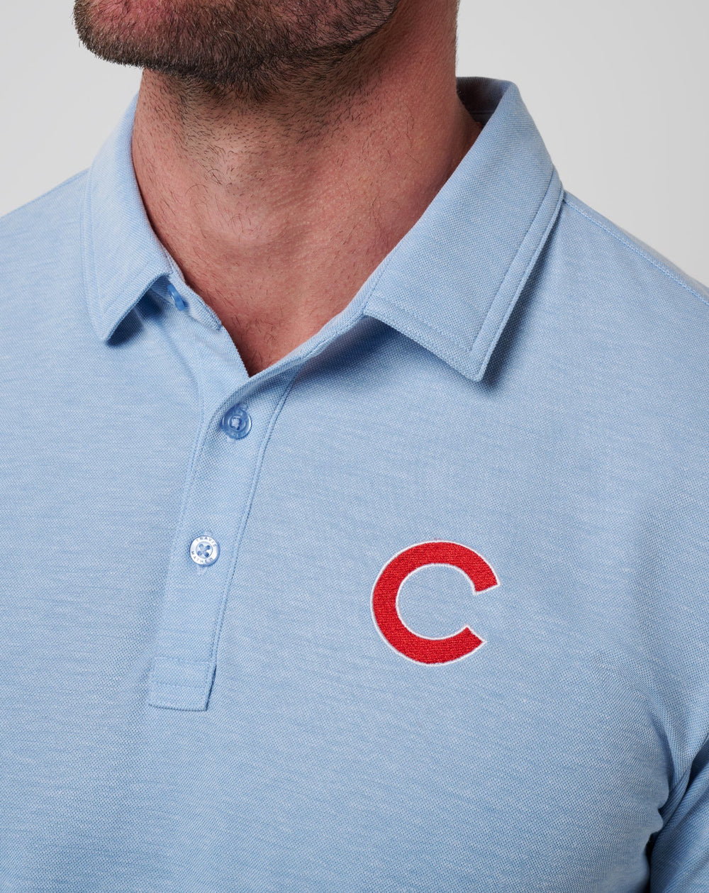 Chicago Cubs Playoff Pitch Polo - Travis Mathew