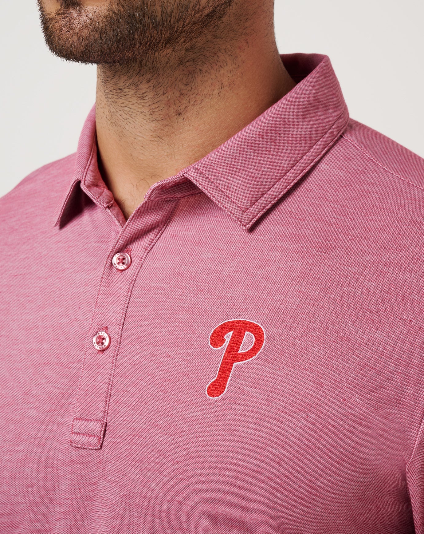Philadelphia Phillies Playoff Pitch Polo - Travis Mathew