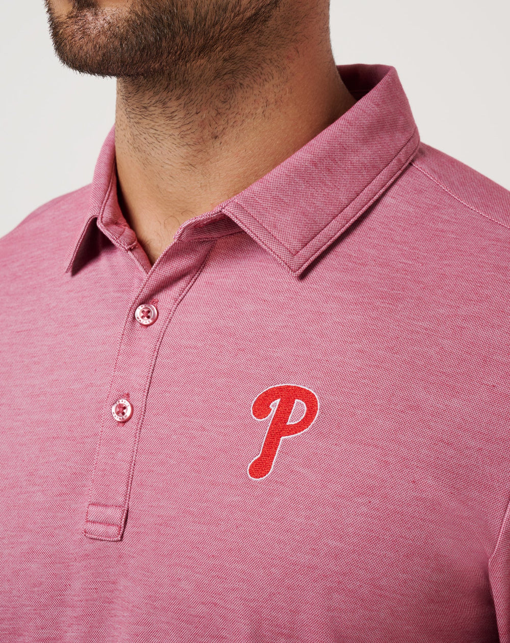 Philadelphia Phillies Playoff Pitch Polo - Travis Mathew