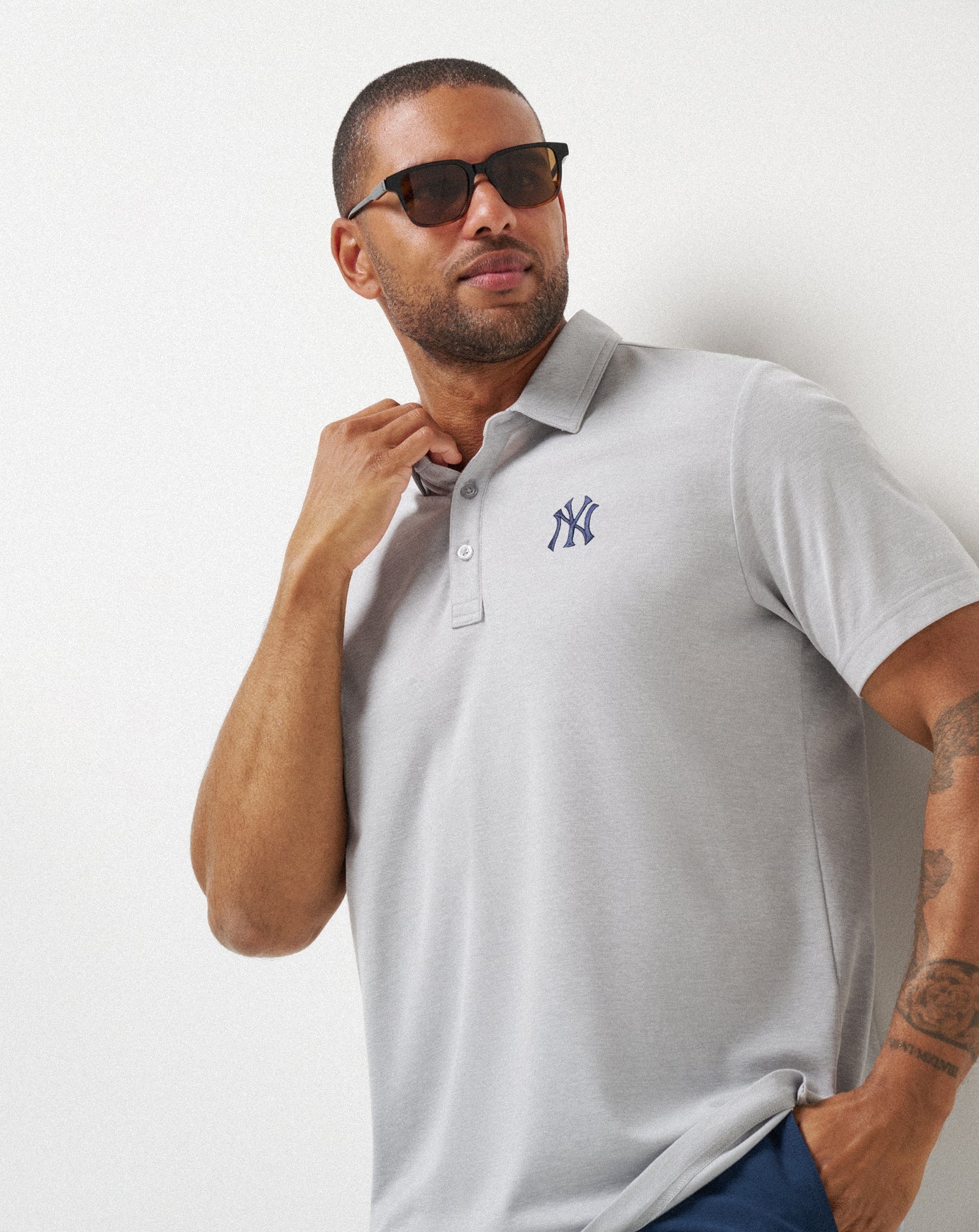 New York Yankees Playoff Pitch Polo - Travis Mathew