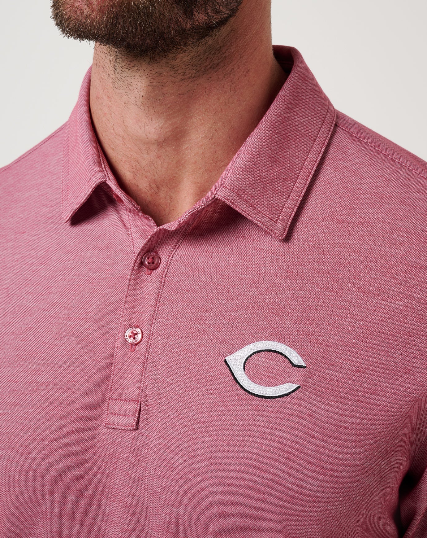 Cincinnati Reds Playoff Pitch Polo - Travis Mathew