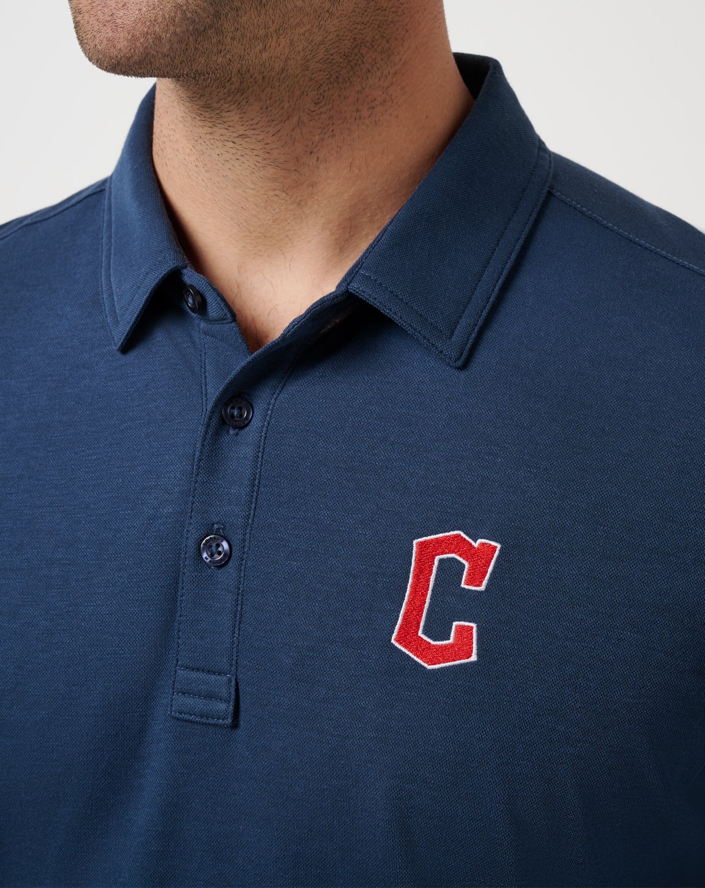 Cleveland Guardians Playoff Pitch Polo - Travis Mathew