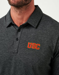 USC The Zinna Polo - Travis Mathew