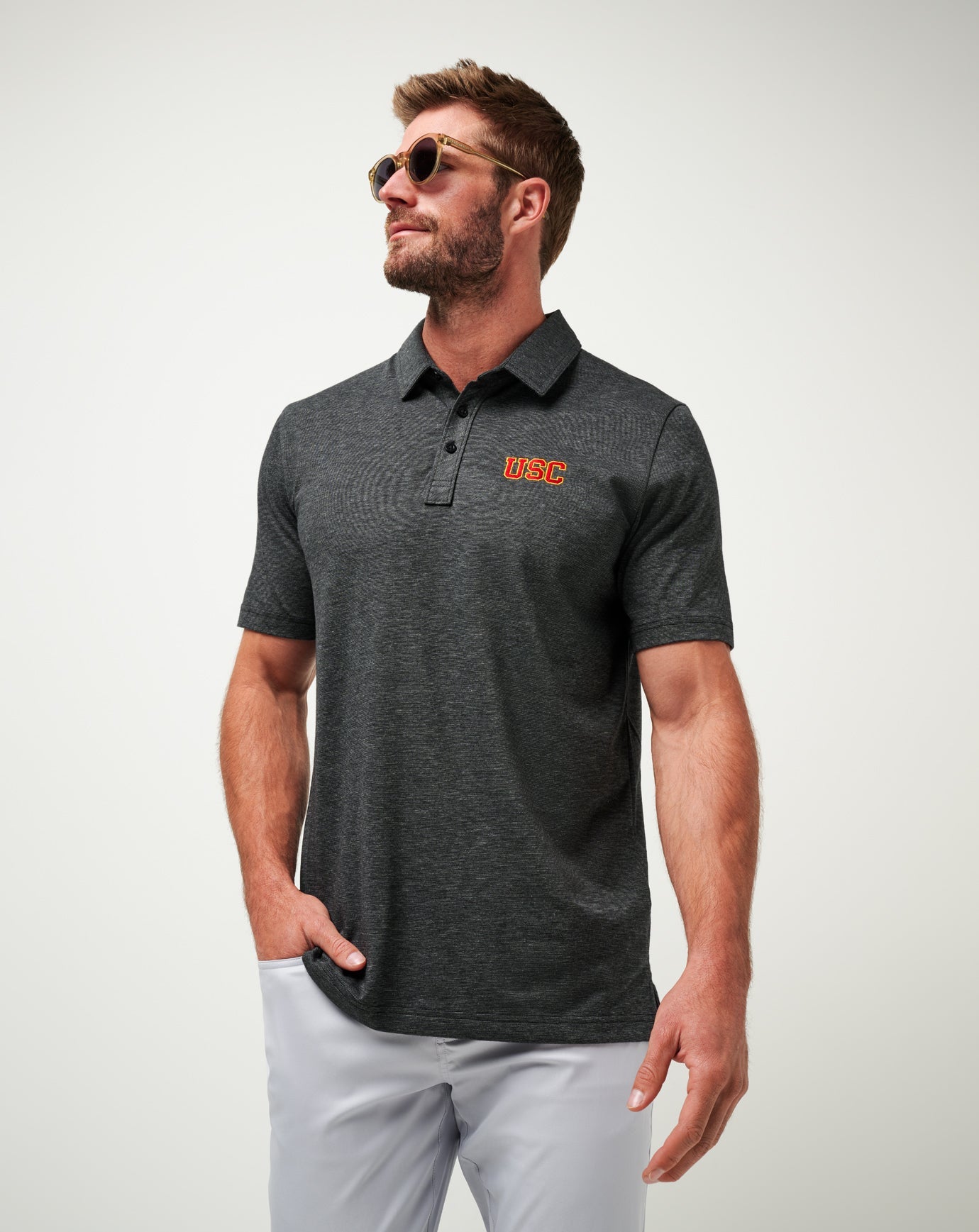 USC The Zinna Polo - Travis Mathew