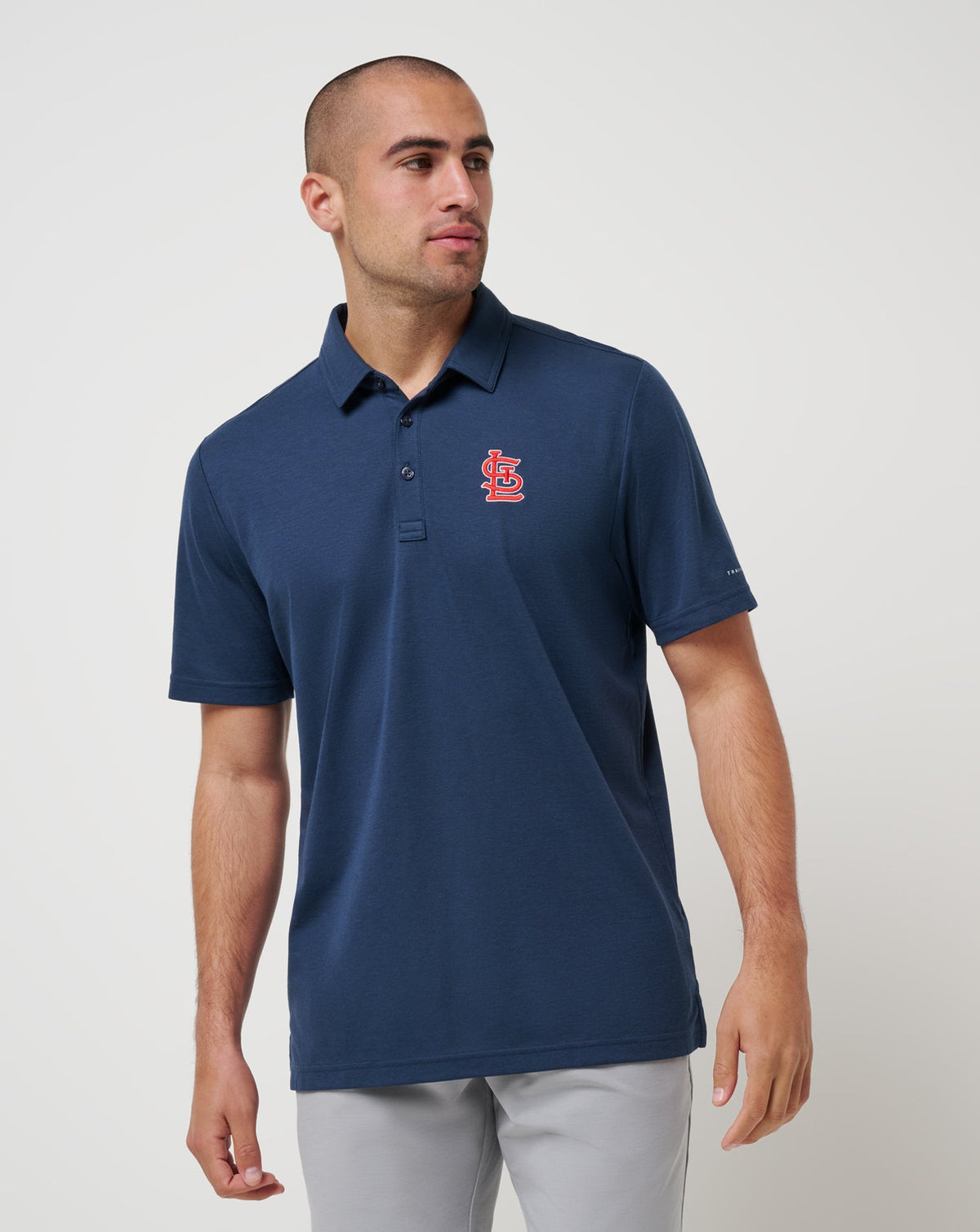 St Louis Cardinals Playoff Pitch Polo - Travis Mathew