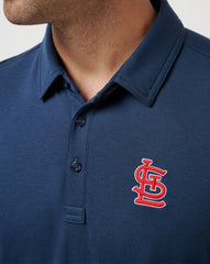 St Louis Cardinals Playoff Pitch Polo - Travis Mathew