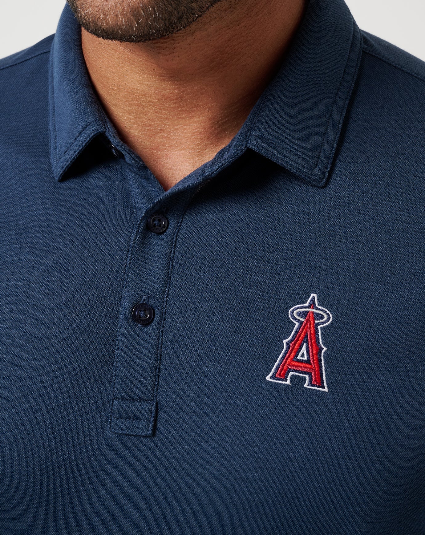 Los Angeles Angels Playoff Pitch Polo - Travis Mathew