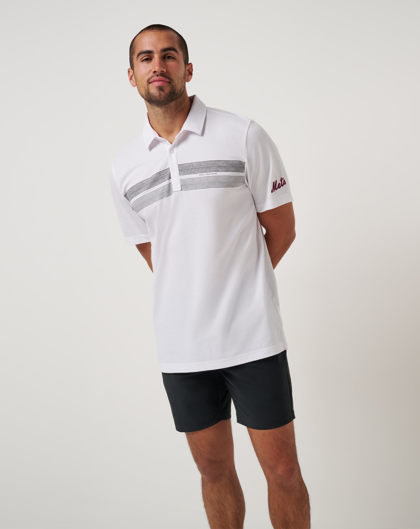 New York Mets Top Recruit Polo - Travis Mathew
