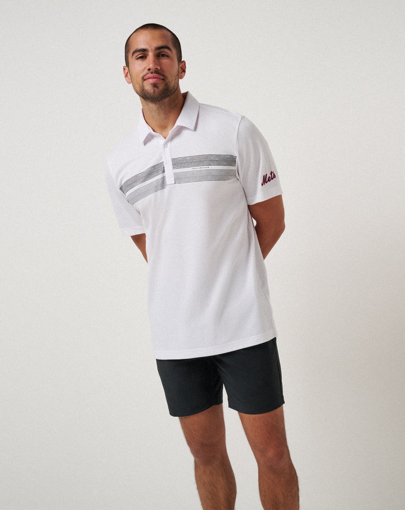 New York Mets Top Recruit Polo - Travis Mathew