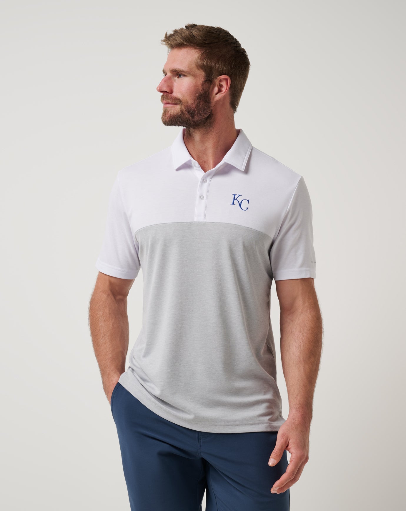 Kansas City Royals Home Run Leader Polo - Travis Mathew