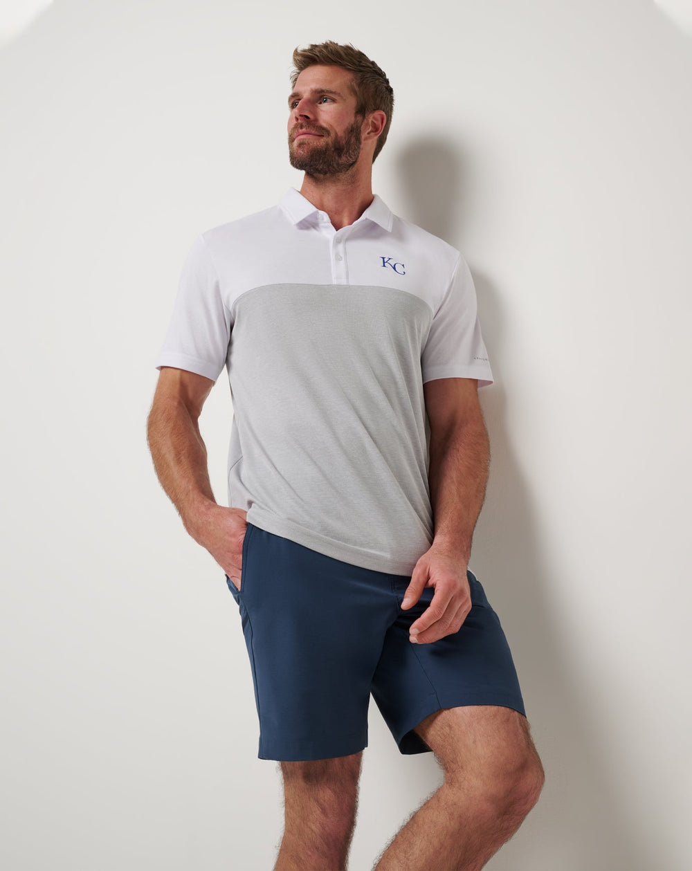 Kansas City Royals Home Run Leader Polo - Travis Mathew