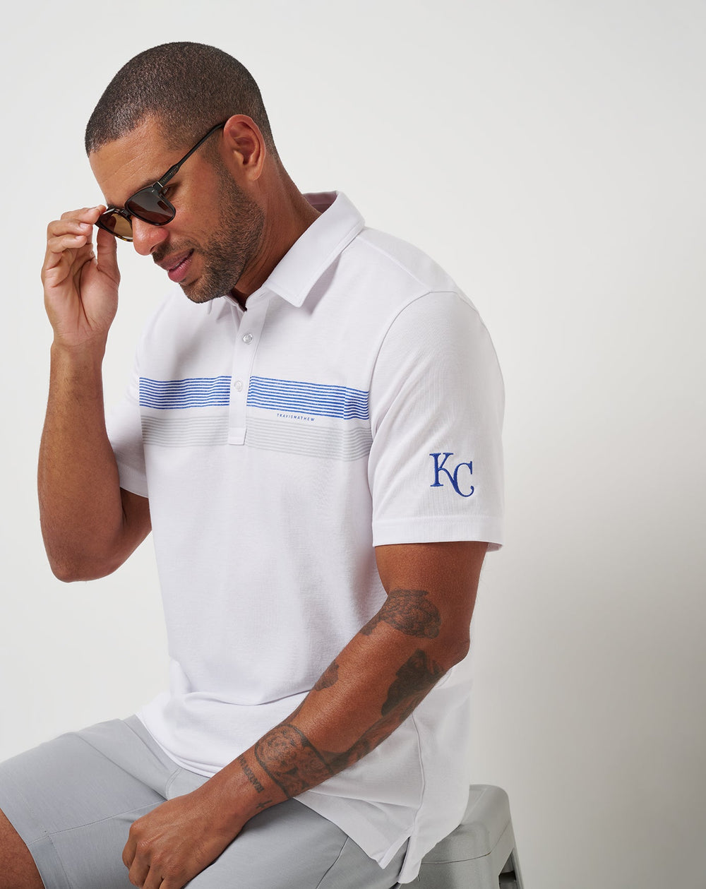 Kansas City Royals Top Recruit Polo - Travis Mathew