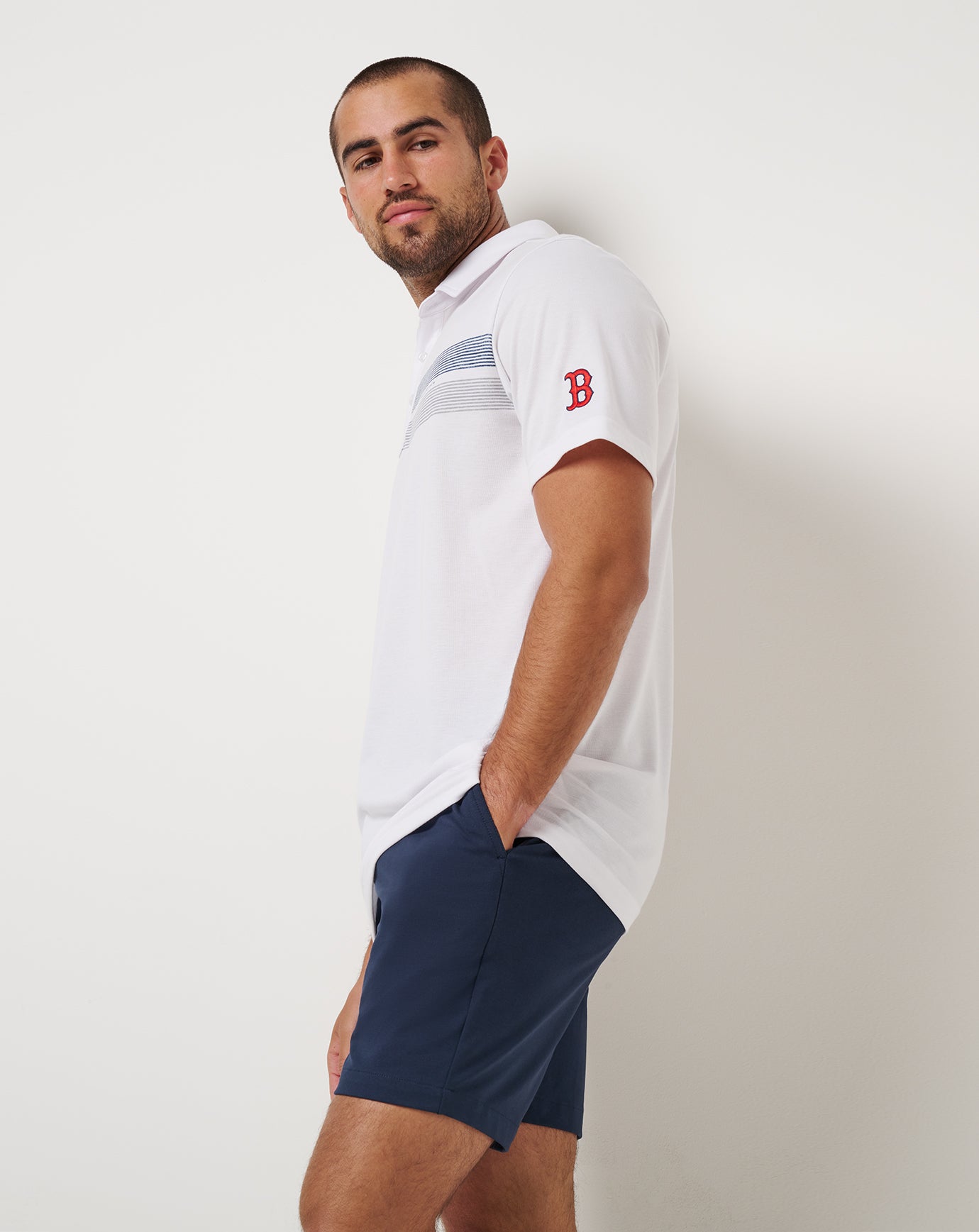 Boston Red Sox Top Recruit Polo - Travis Mathew