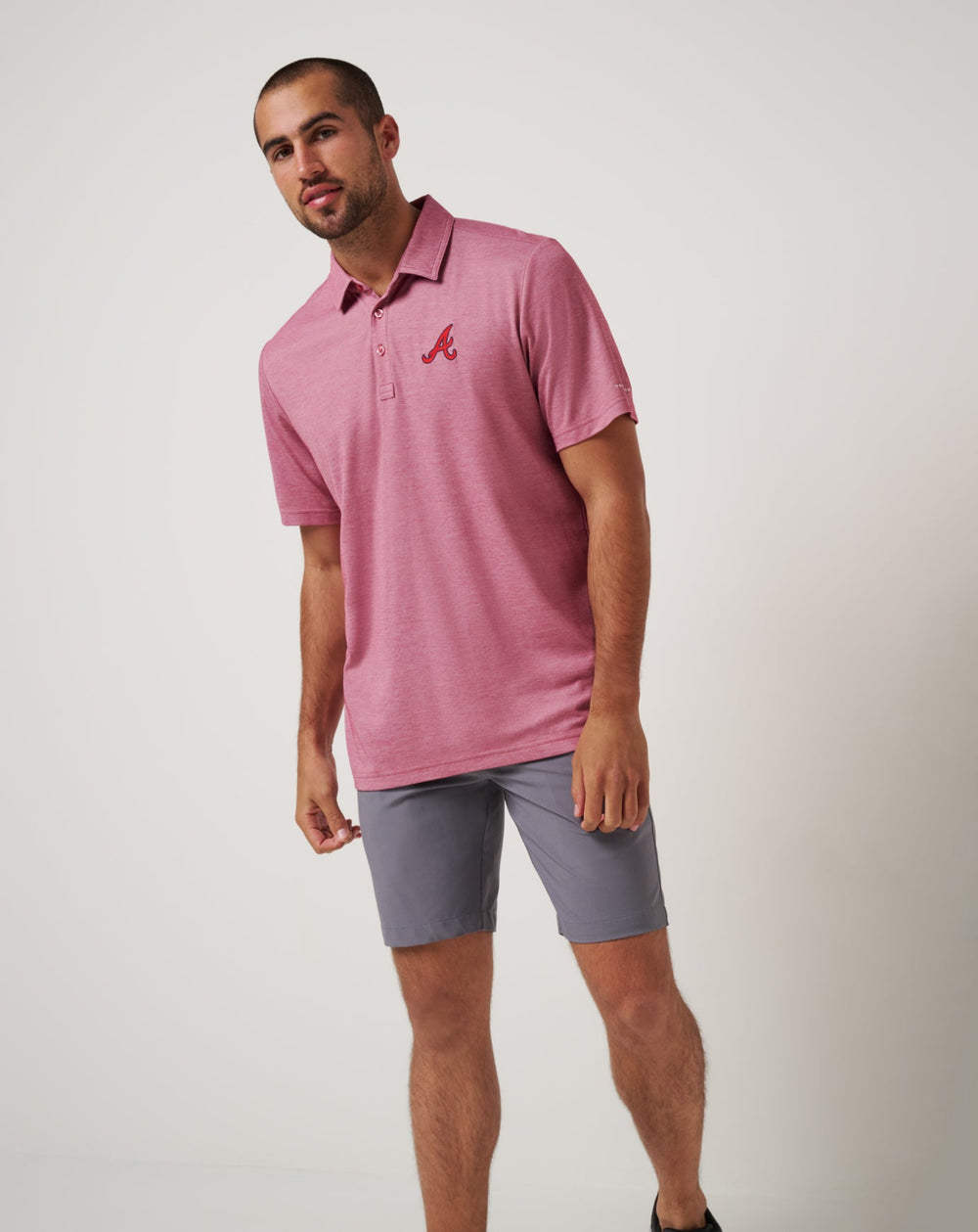 Atlanta Braves Playoff Pitch Polo - Travis Mathew